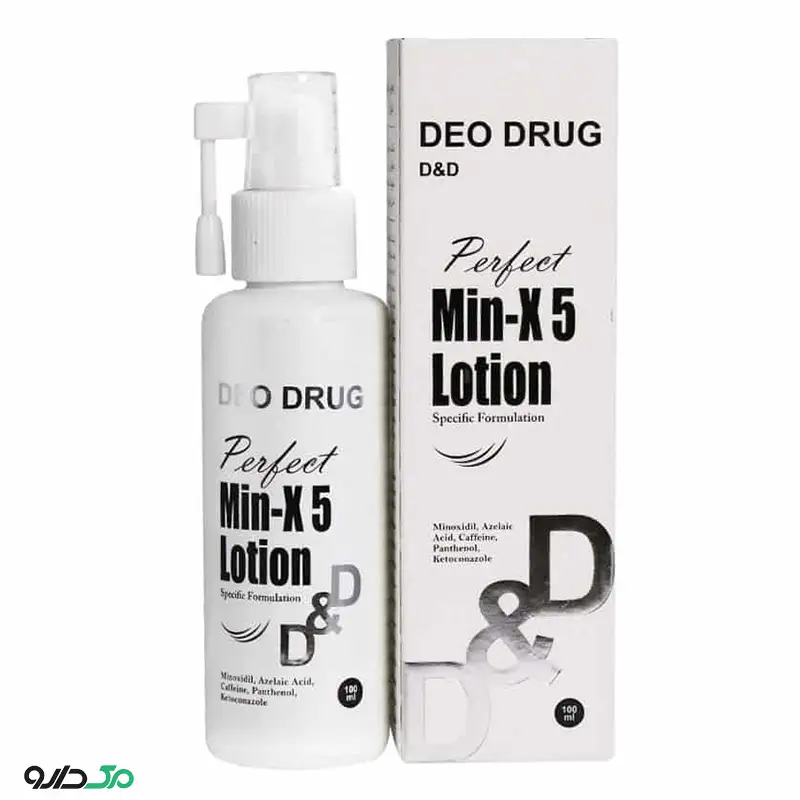 لوسیون تقویت کننده مو مدل Min-X5 دئودراگ